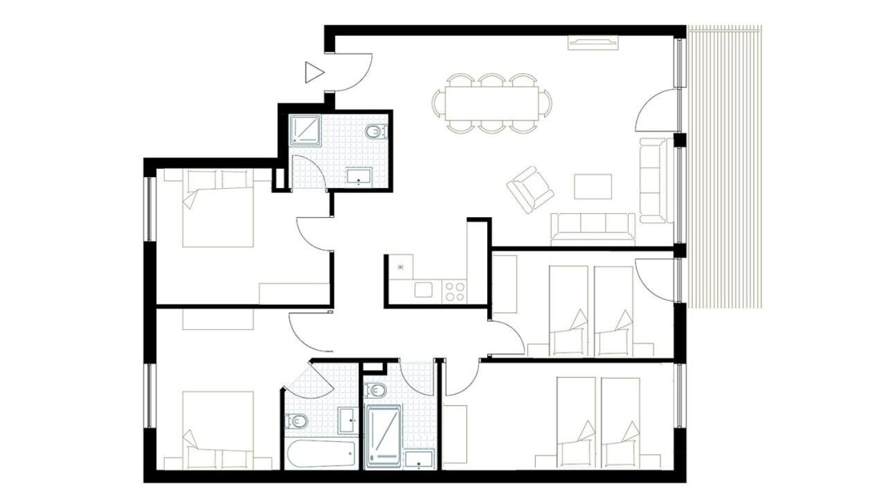 Alpsrental Apartments Freja 오베르타우에른 외부 사진